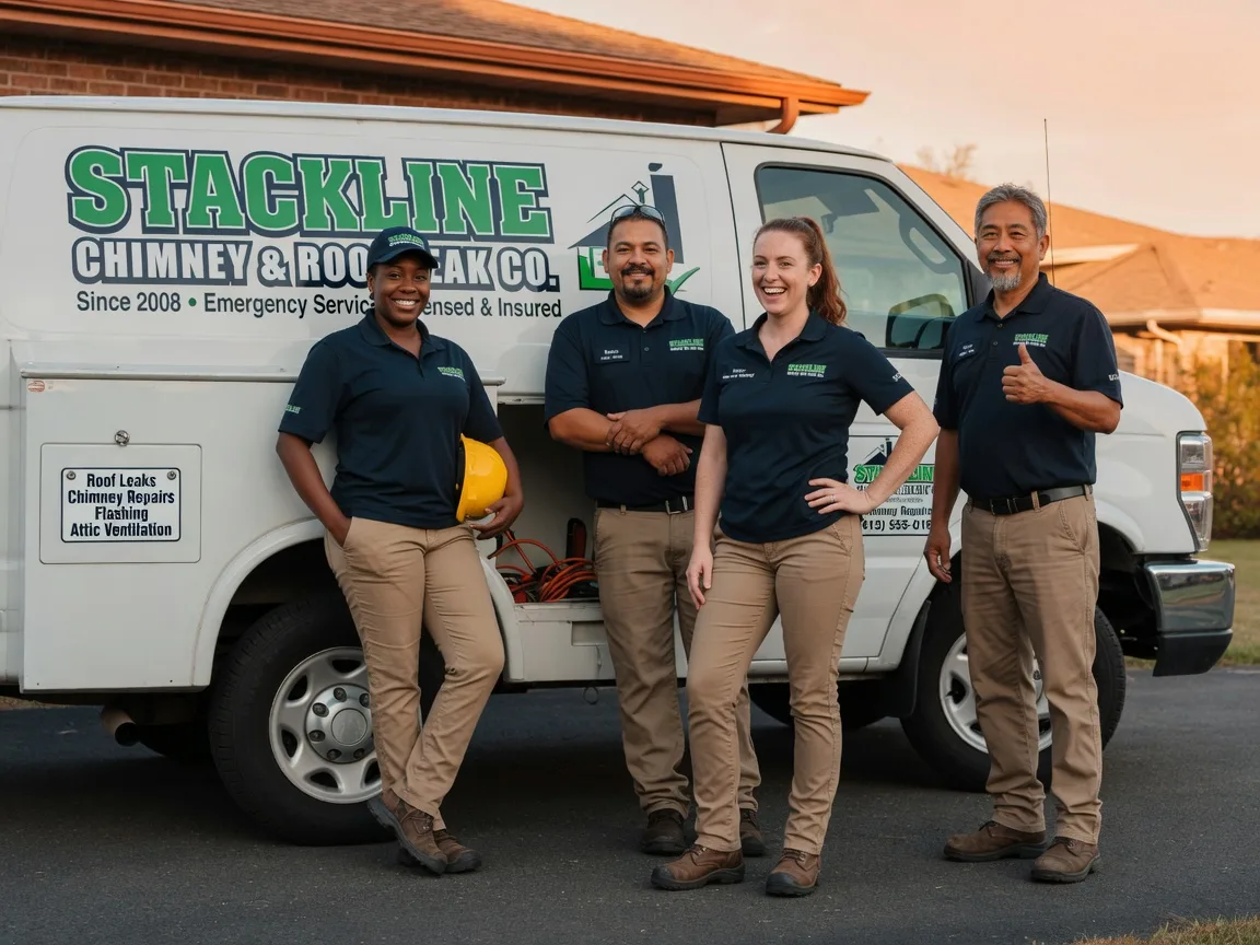 Chimney flashing repair company in Tremont, IL